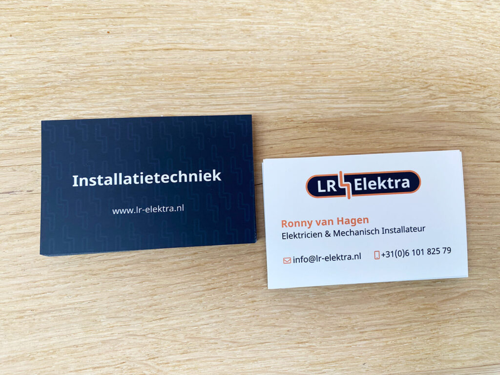 Visitekaartjes voor LR Elektra