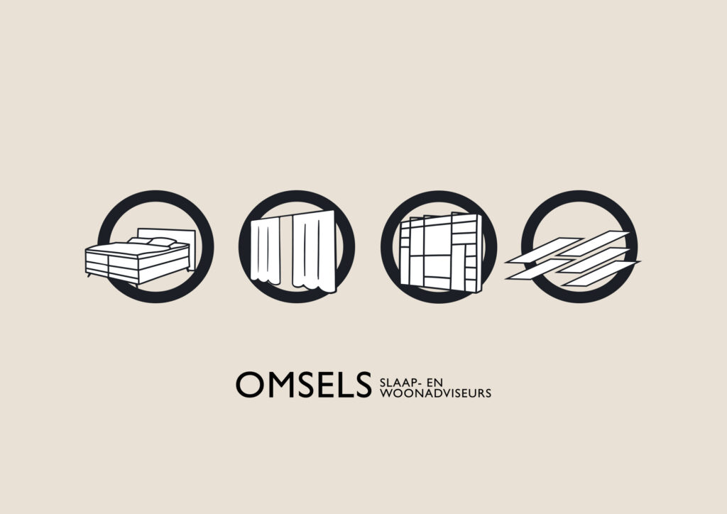 Website iconen ontwerpen voor Omsels wonen